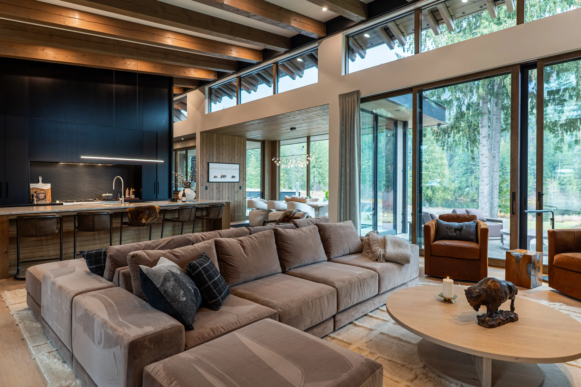 Mountain Lake - dining-kitchen, cooking, primary-kitchen