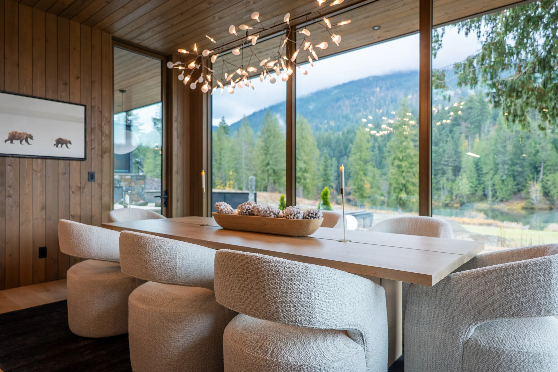 Mountain Lake - dining-kitchen, dining-area, summer