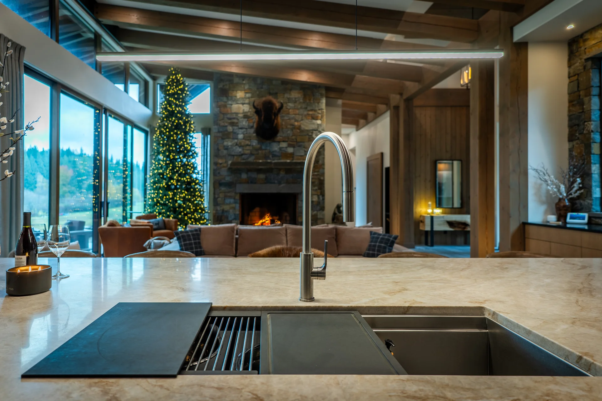 Mountain Lake - dining-kitchen, cooking, primary-kitchen