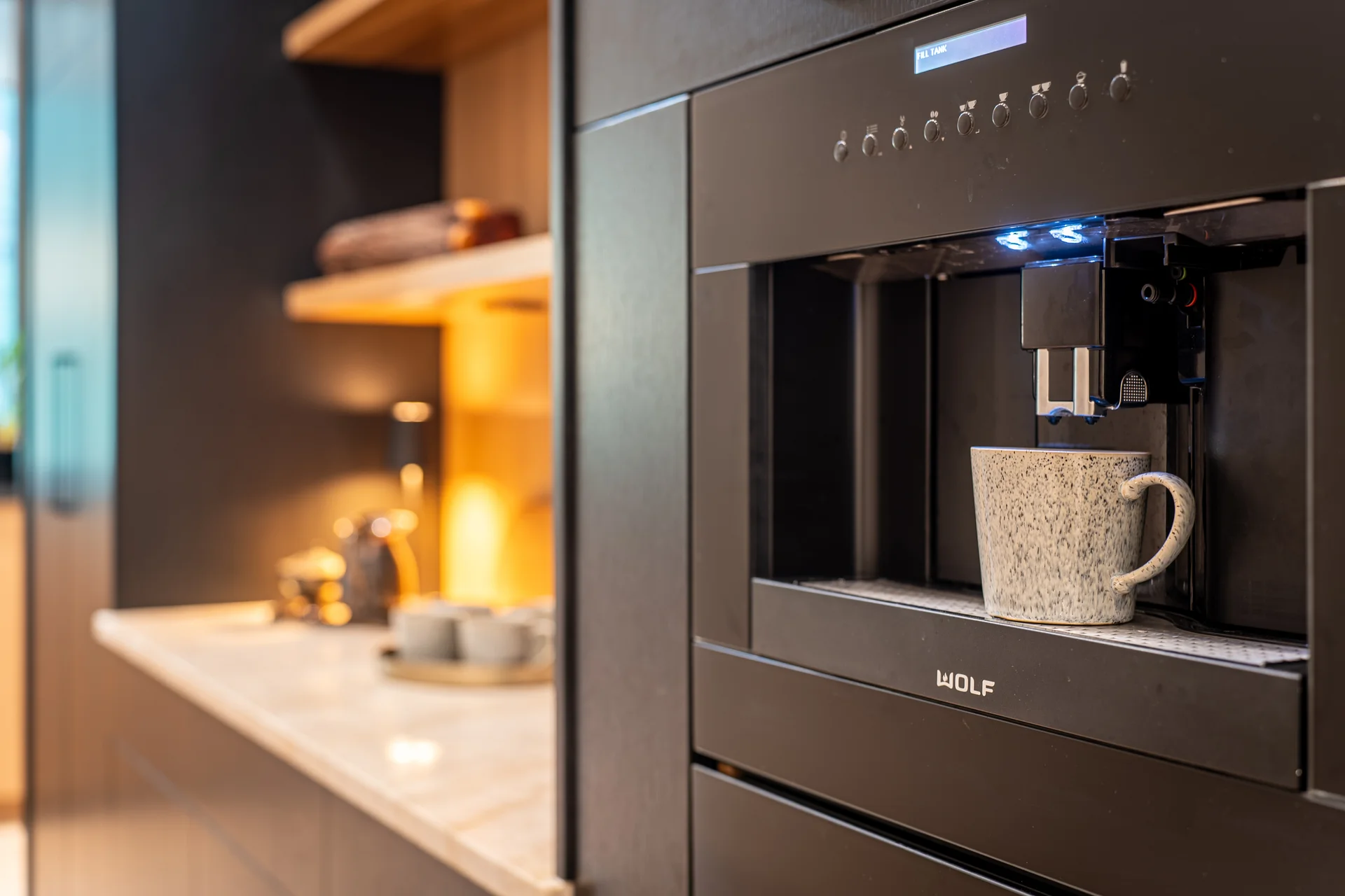 Mountain Lake - dining-kitchen, cooking, coffee-area