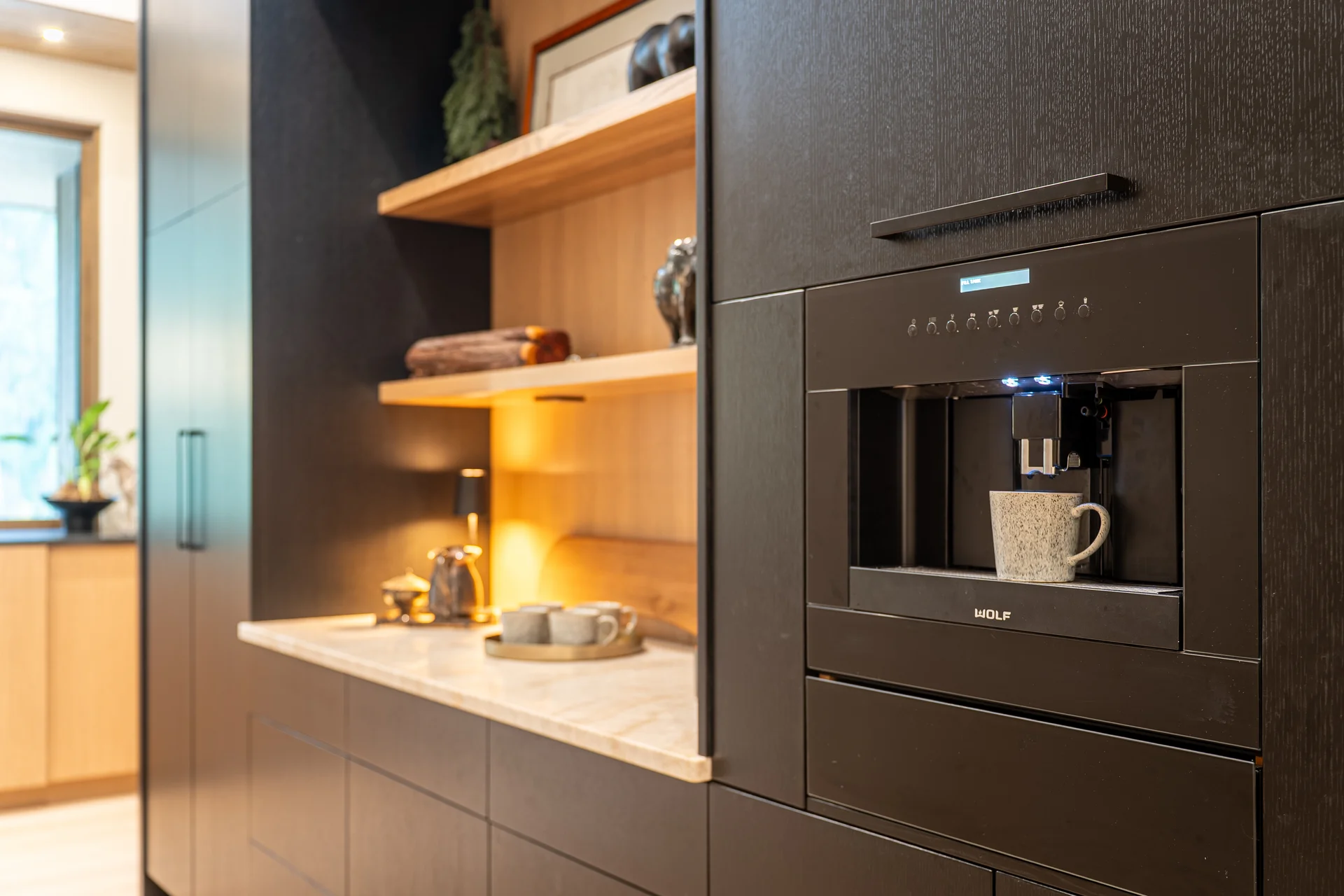 Mountain Lake - dining-kitchen, cooking, coffee-area