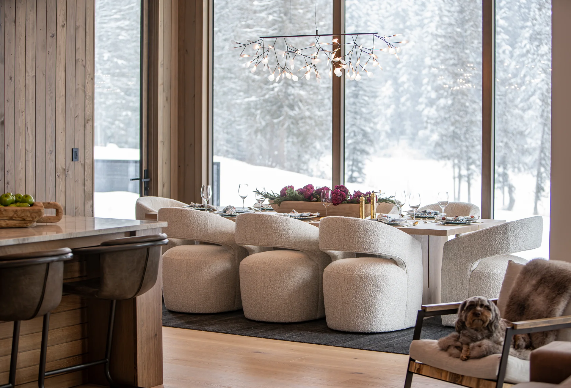 Mountain Lake - dining-kitchen, dining-area, wide