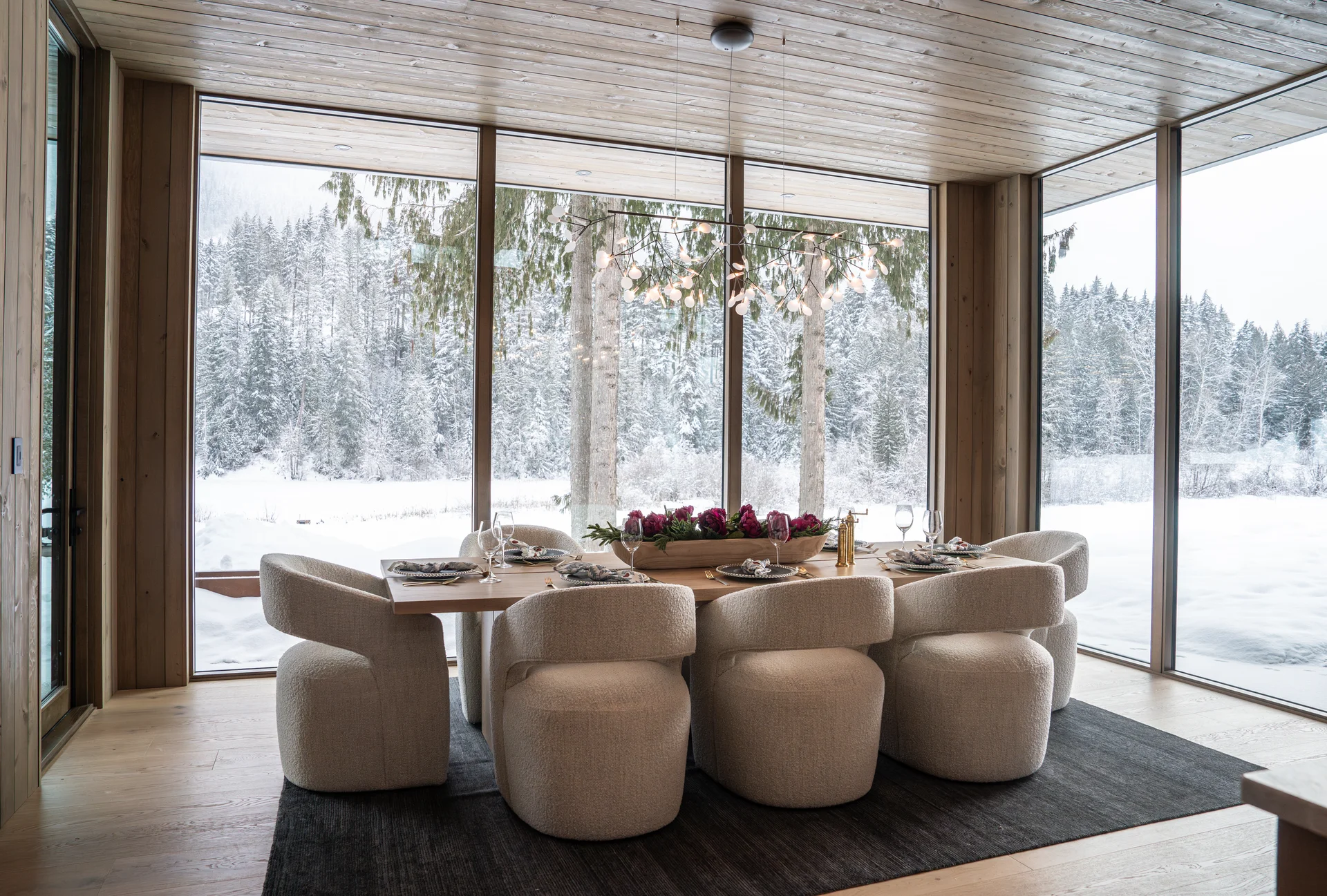Mountain Lake - dining-kitchen, dining-area, super-wide