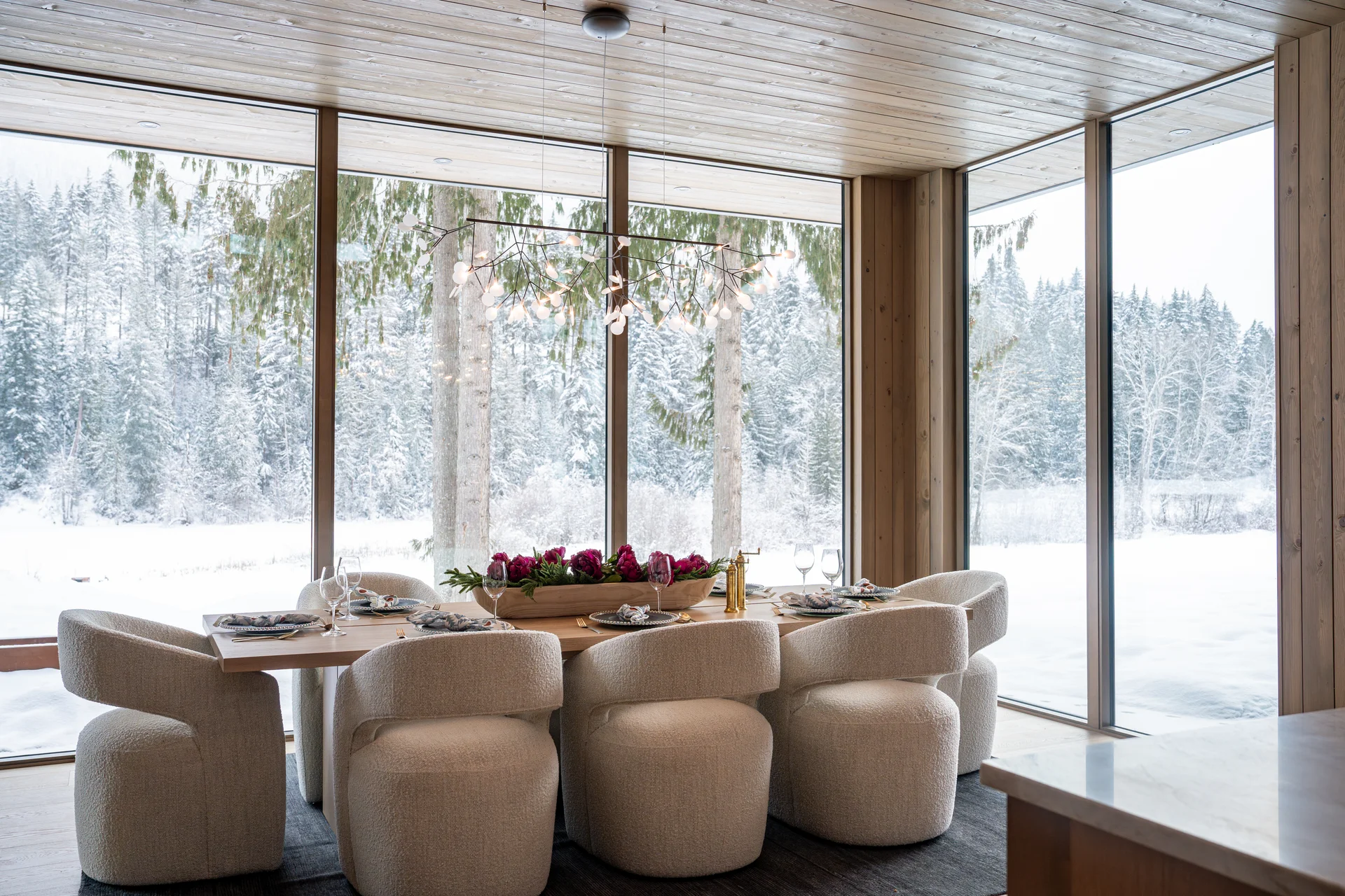 Mountain Lake - dining-kitchen, dining-area, wide