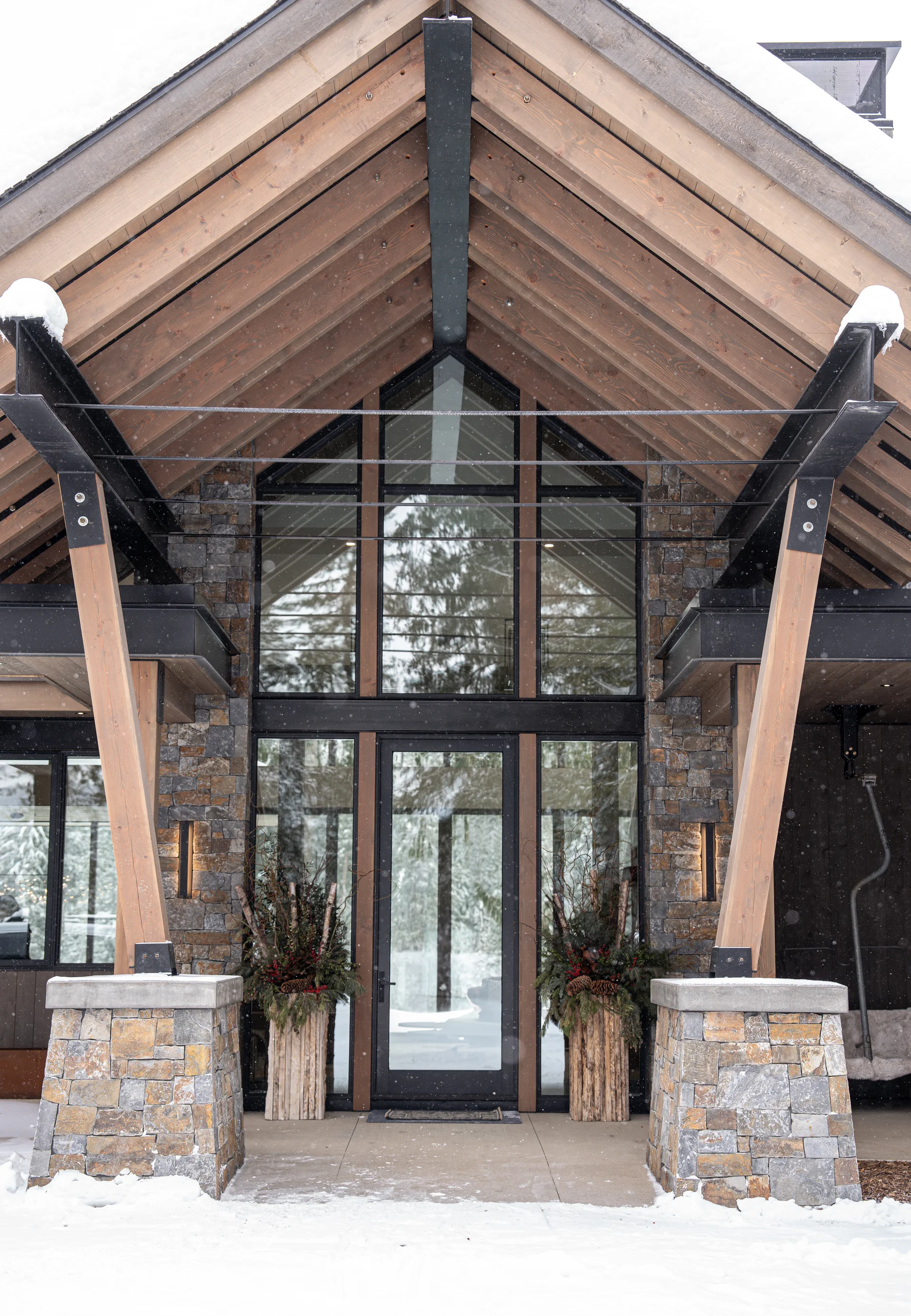 Mountain Lake - entrace-tight, the-building, the-building-exterior