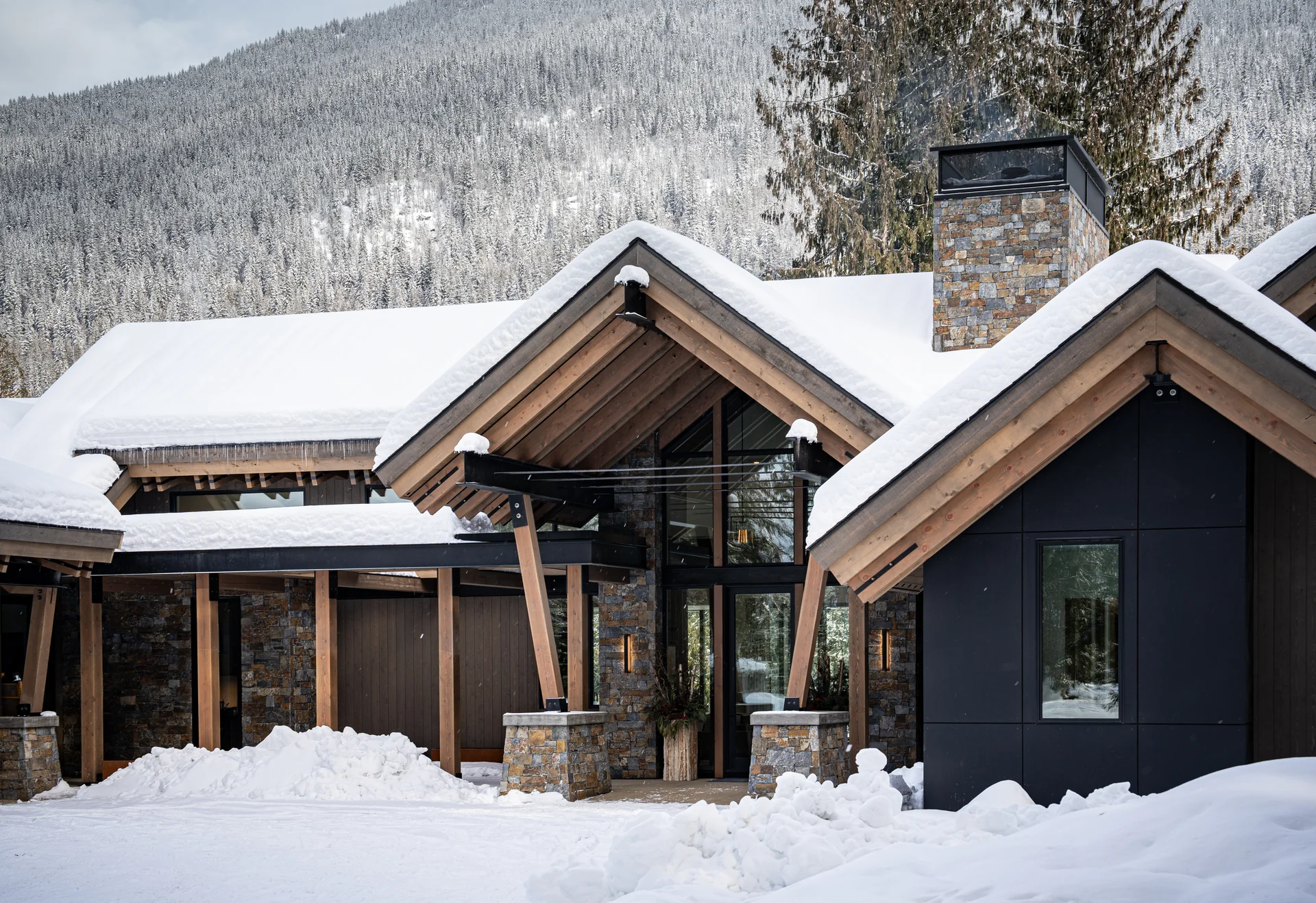Architecture at Mountain Lake