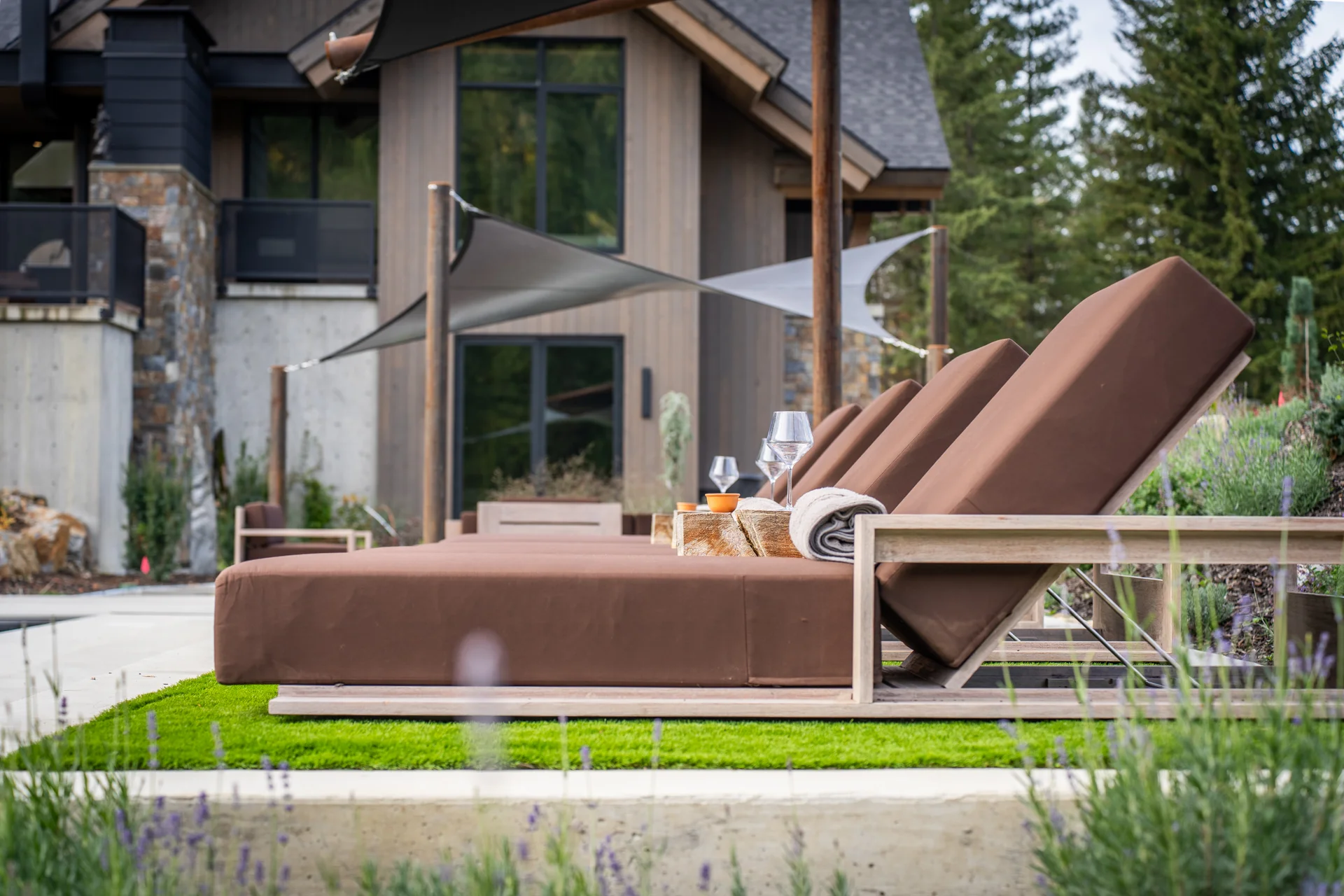 Mountain Lake - lounge, pool-landscape, elevated-shade-lounge