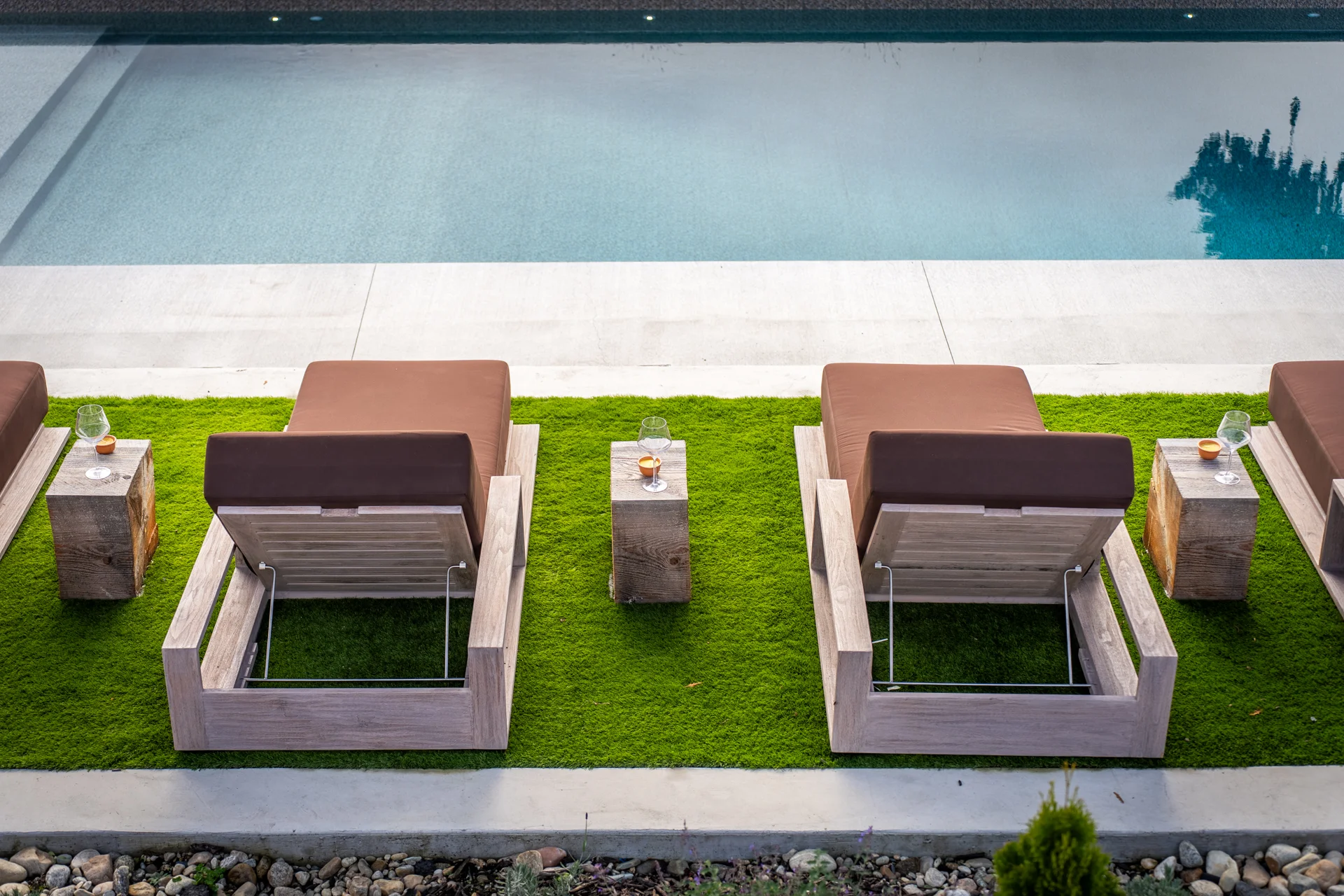 Mountain Lake - lounge, pool-landscape, elevated-shade-lounge