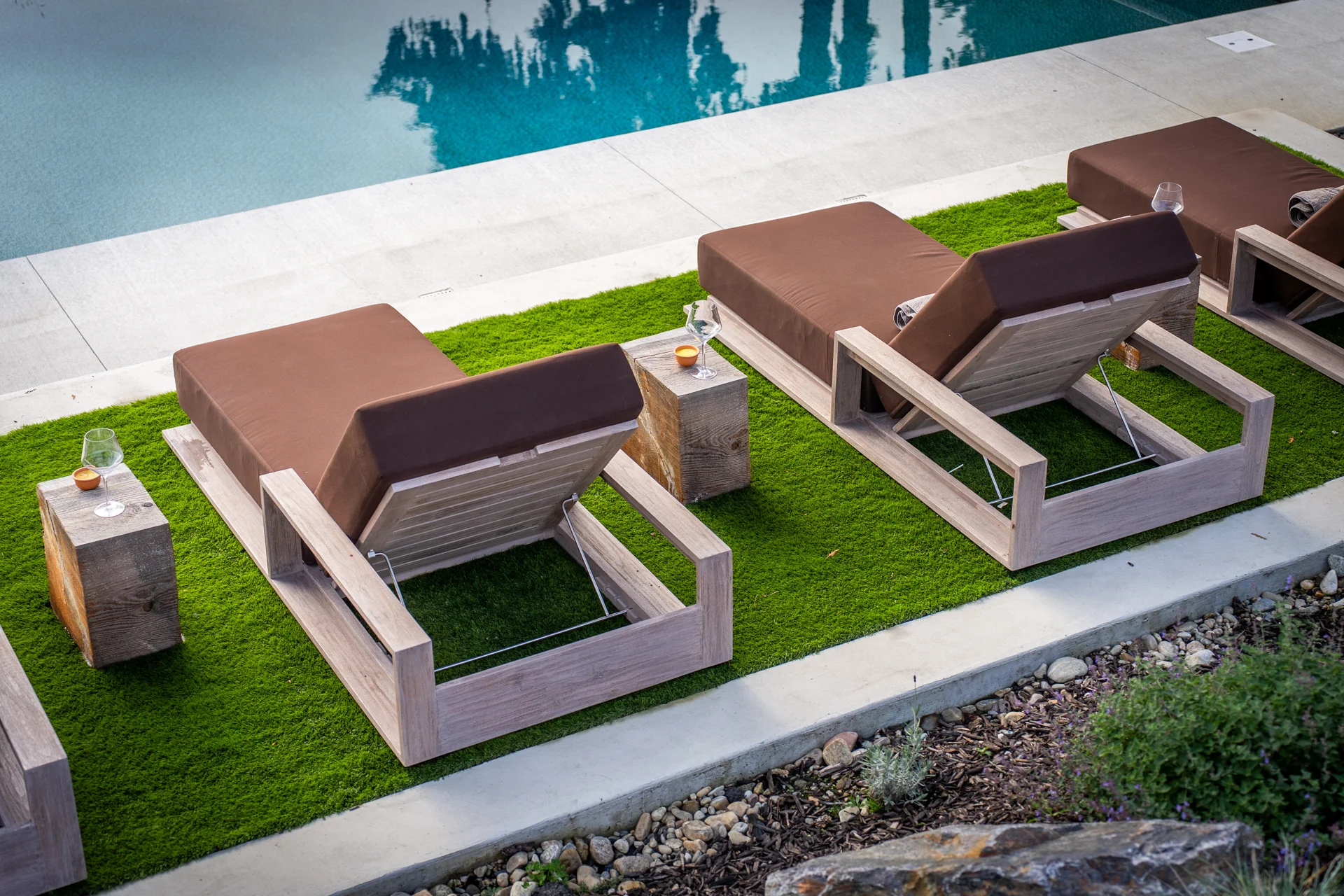Mountain Lake - lounge, pool-landscape, elevated-shade-lounge