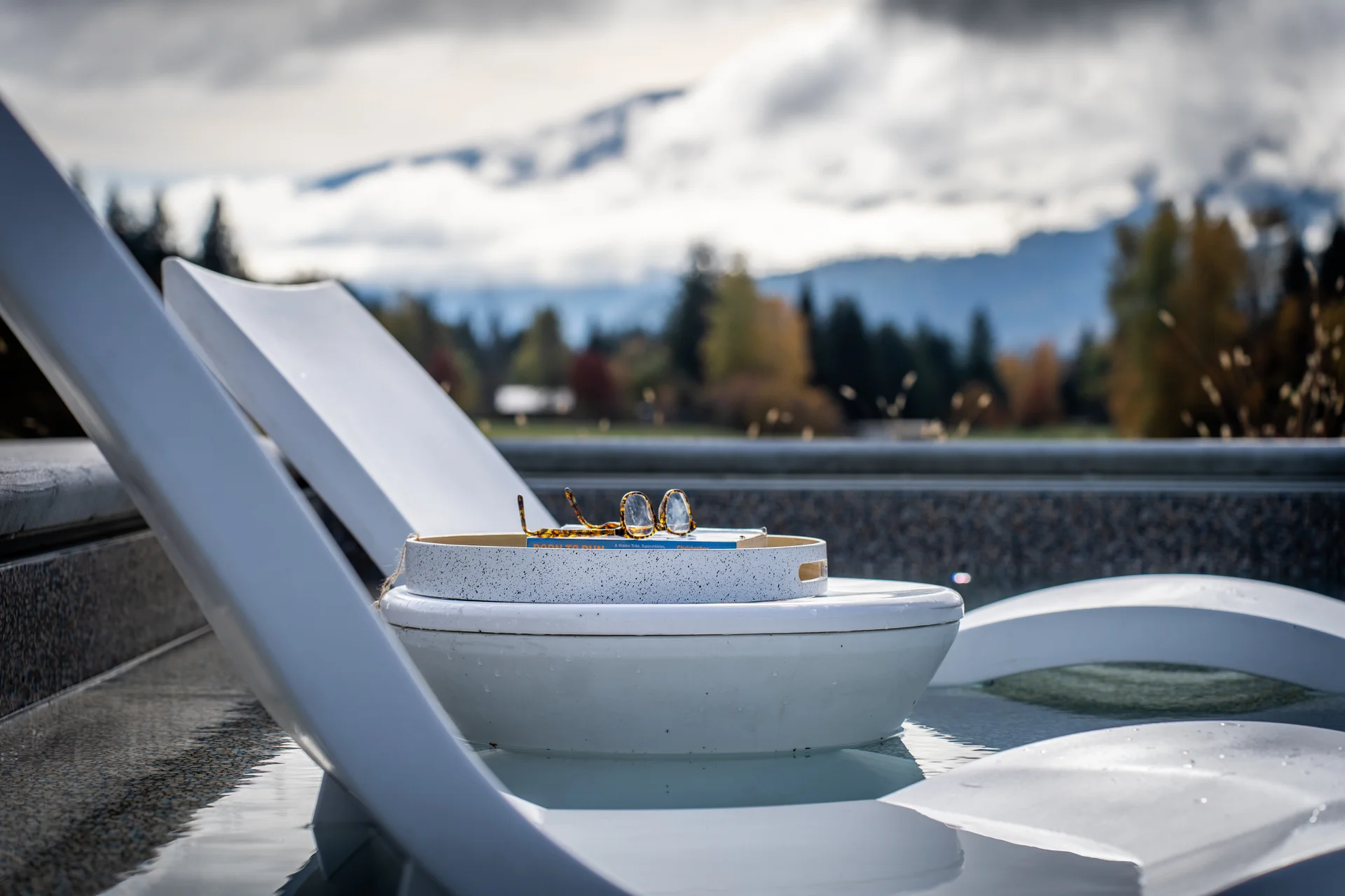 Mountain Lake - pool-landscape, tanning-ledge